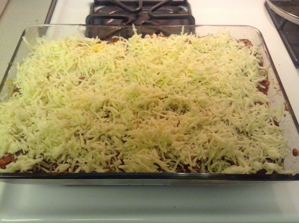 Recover with skim cheese mozzarella