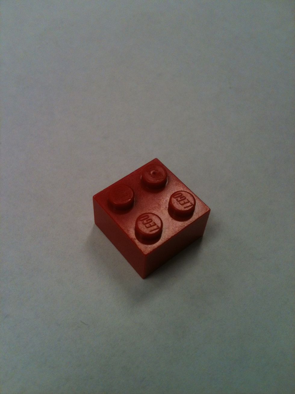 Red 2x2 brick