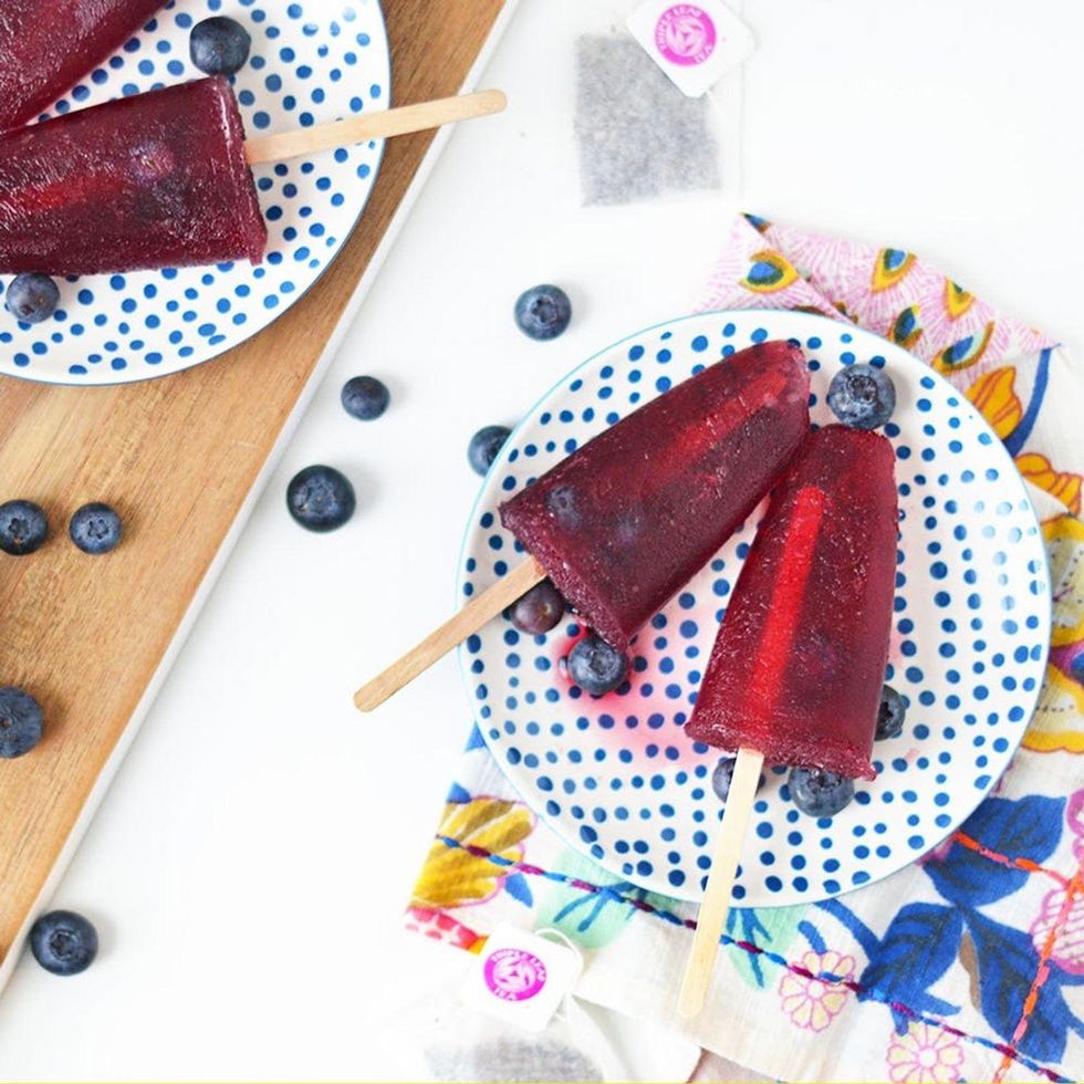 Red Wine Hibiscus Popsicles