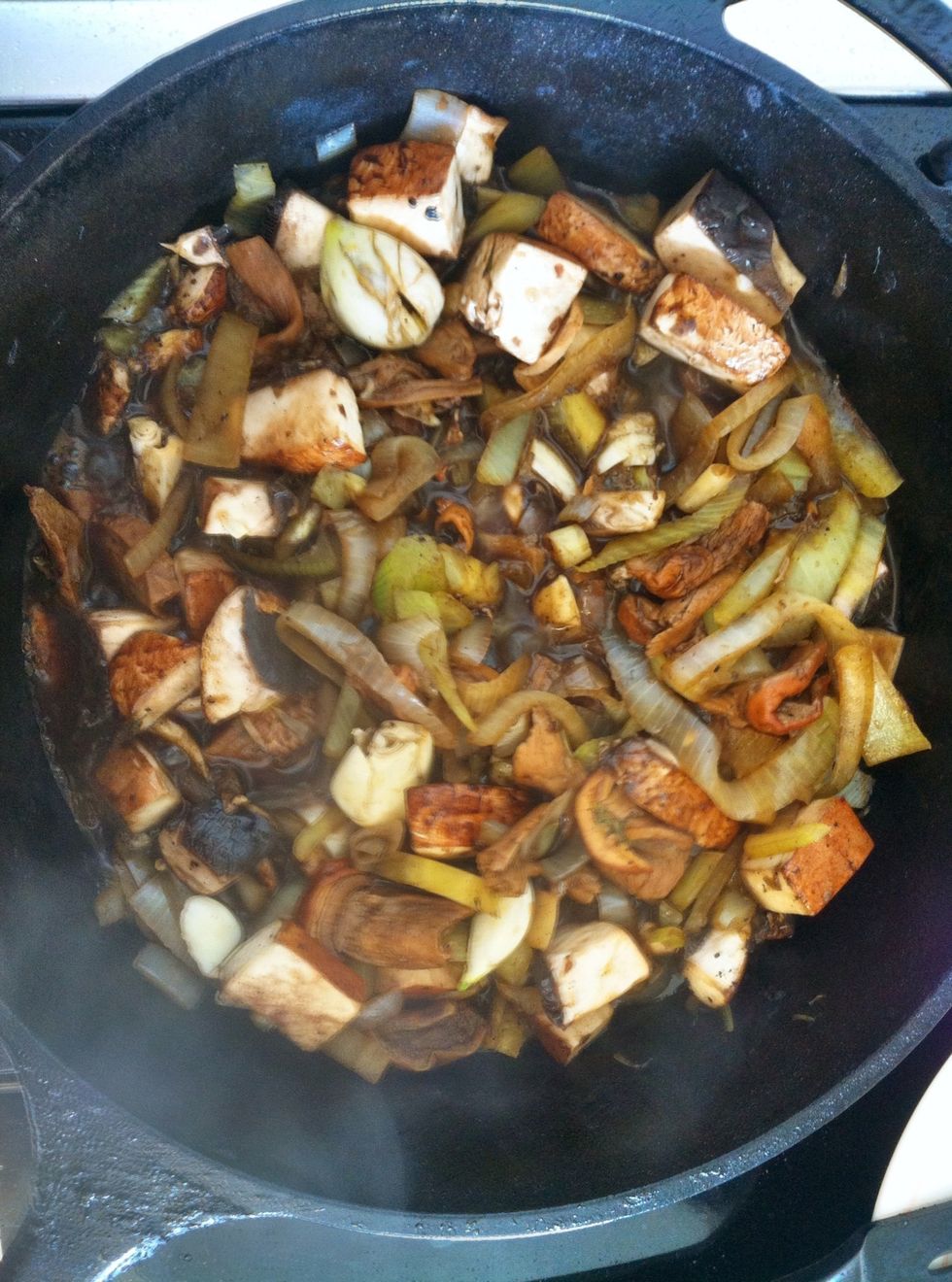 How to make braised rabbit stew with spring vegetables - B+C Guides