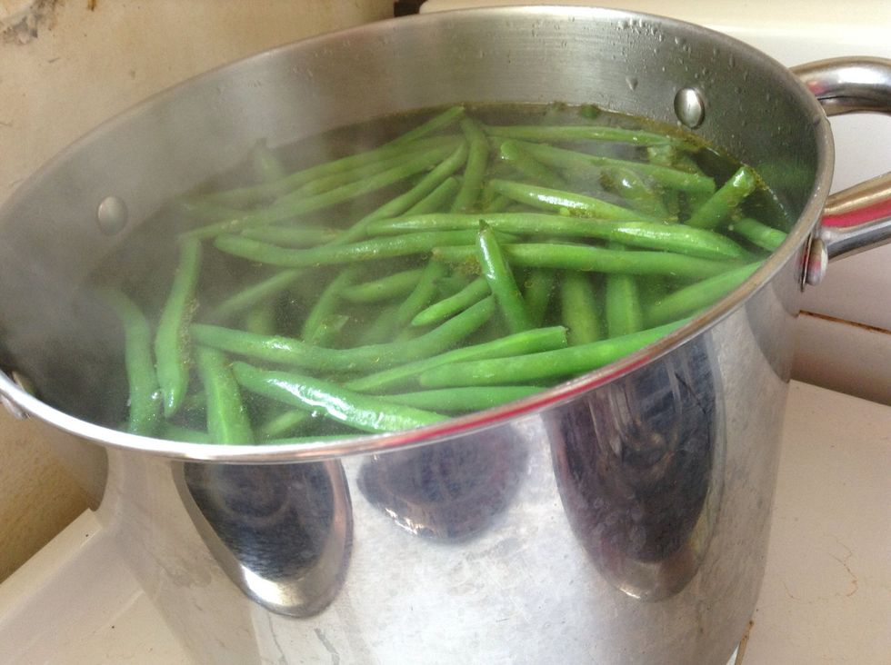 Reduce to a simmer and cook until they are the texture you prefer. Cooking to me is very personal; you must taste often and you will also smell when a dish is ready!