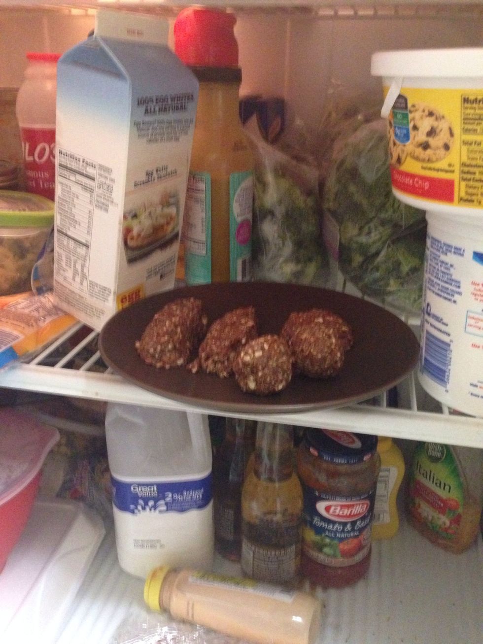 refrigerate for 1-1/2 hours until bars/balls seem firm for storage