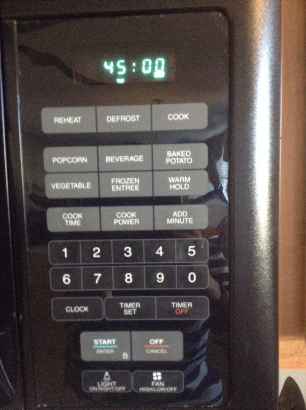 Refrigerate for 45 minutes