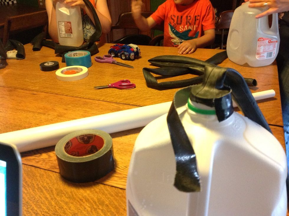 Reinforce with tape (optional)