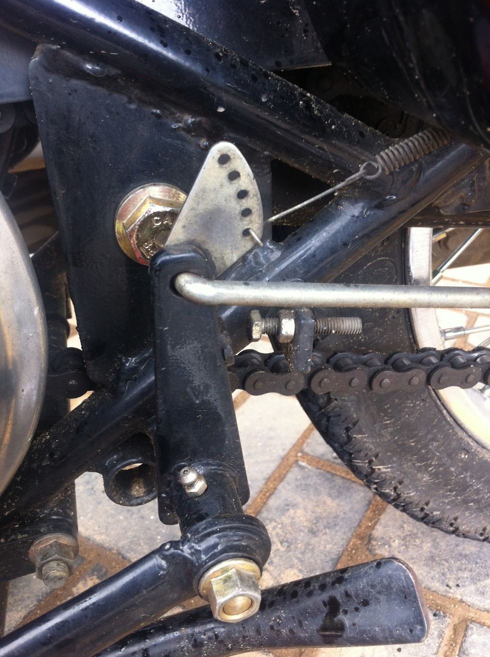 Release the brake lever stopper screw and adjust as per your seating position and ergonomics.