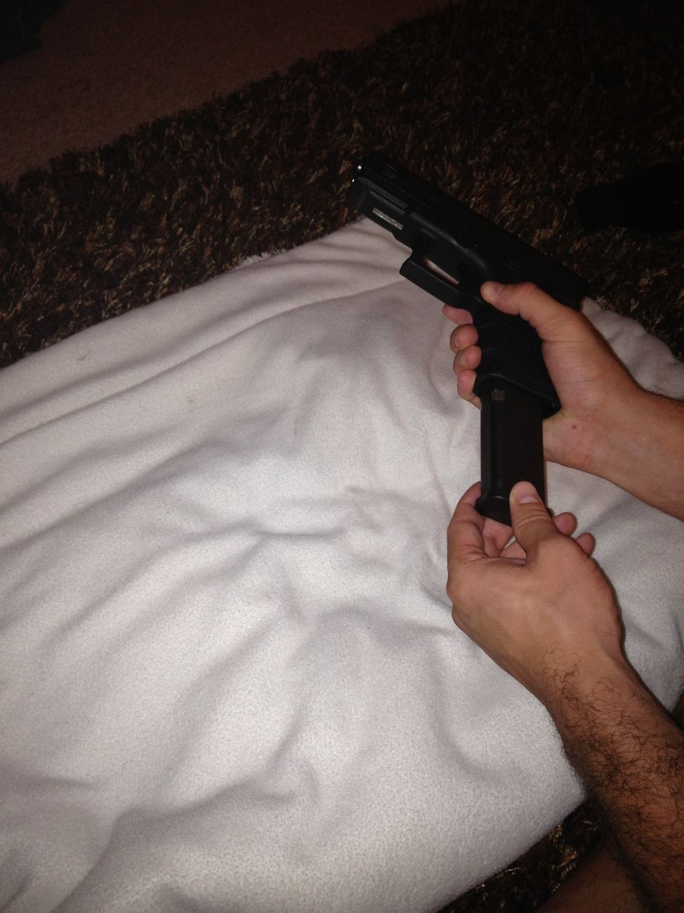 Release the magazine.