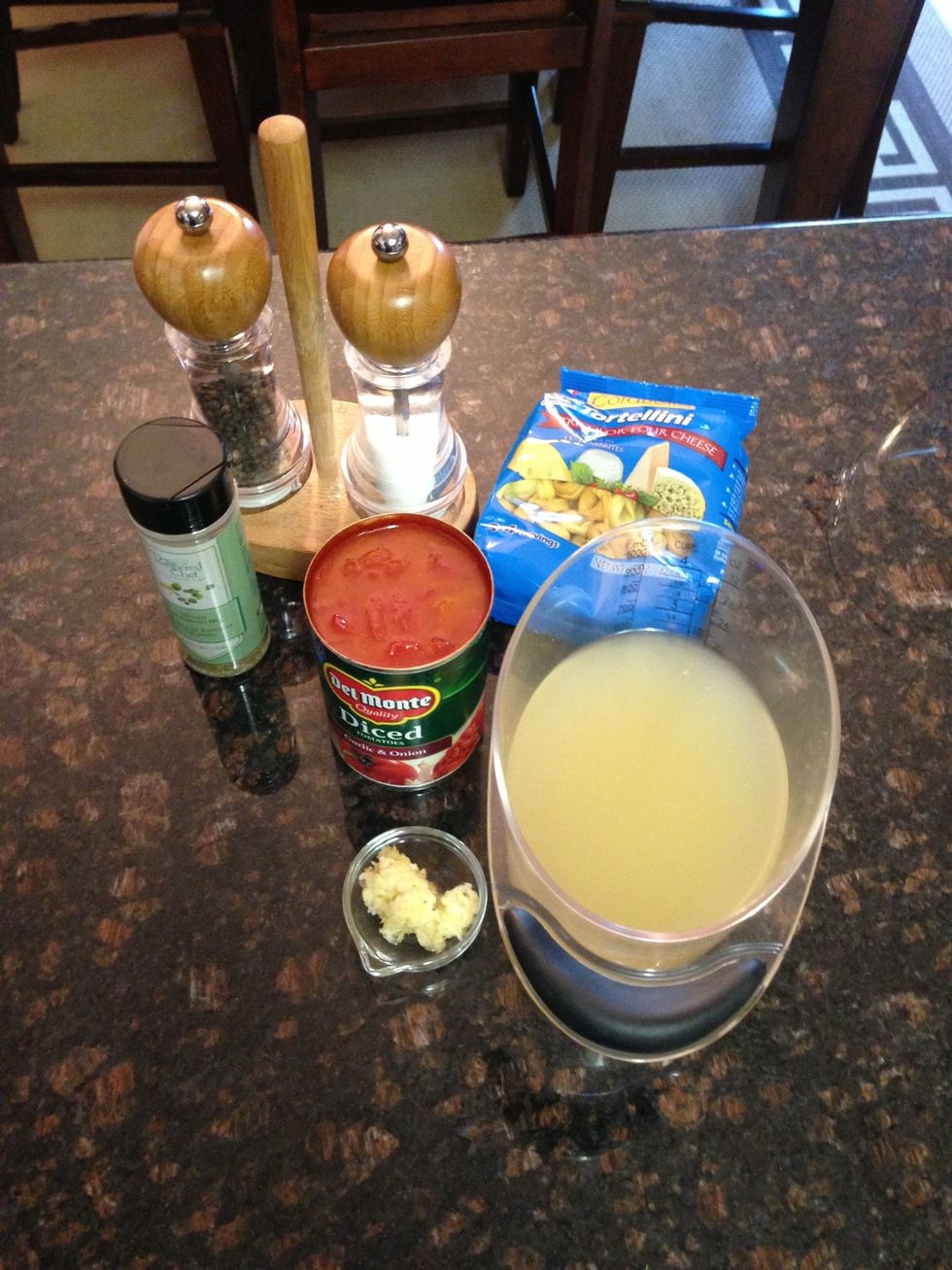 Remaining ingredients on deck to be added to the baker.
