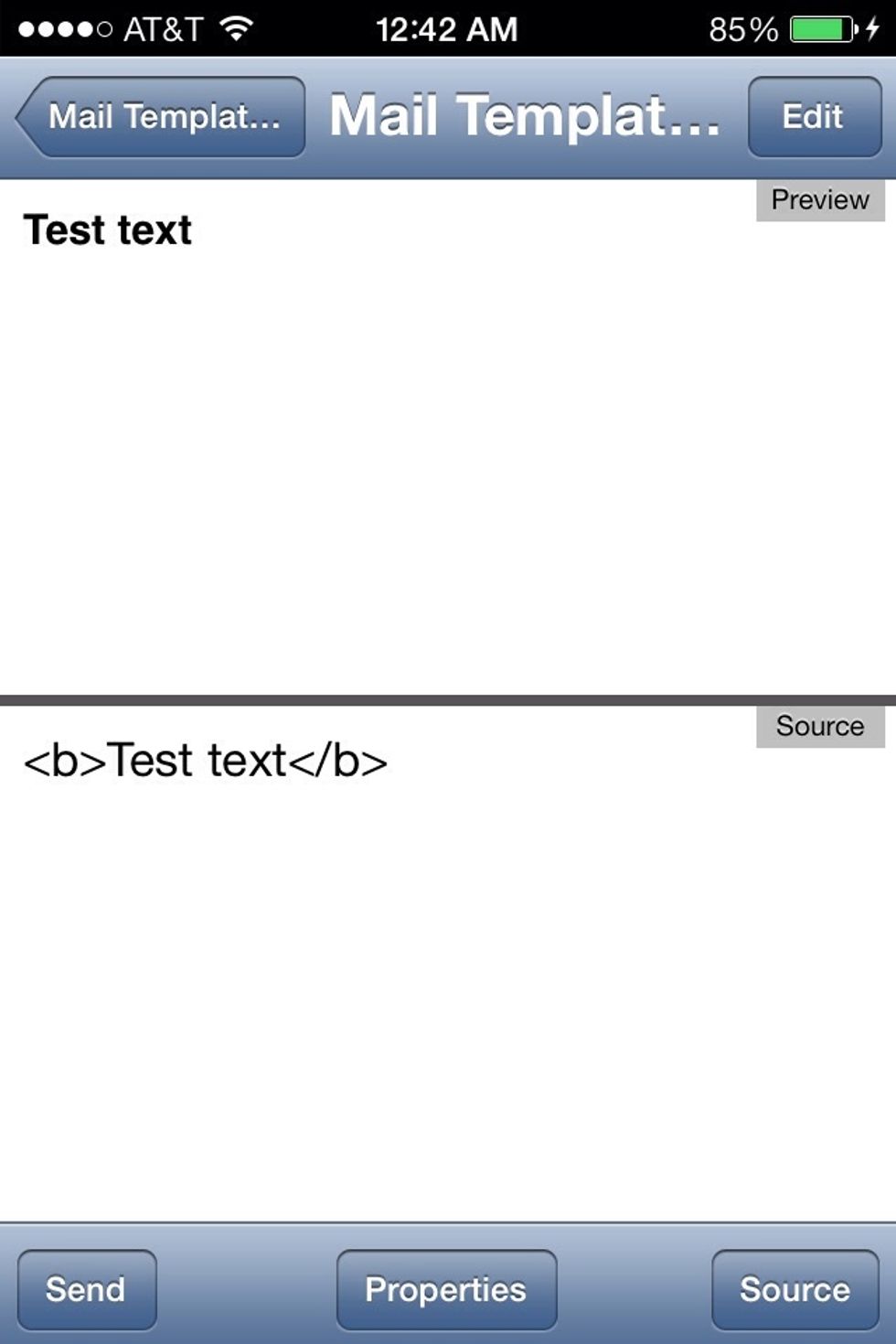 Remember. All the text between the opening and closing tags are affected. This time I put both words between the bold tag.