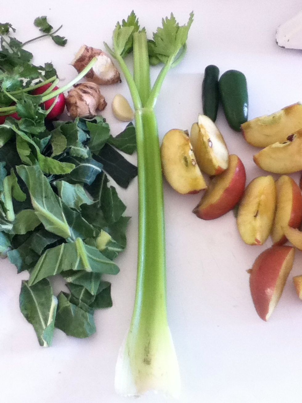 Remember CELERY FIRST!