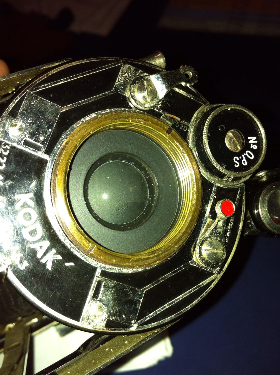 Remember lefty loosy righty tighty. If my case I have a middle pane of glass. Clean this side with ear cleaners . Give it a good polish