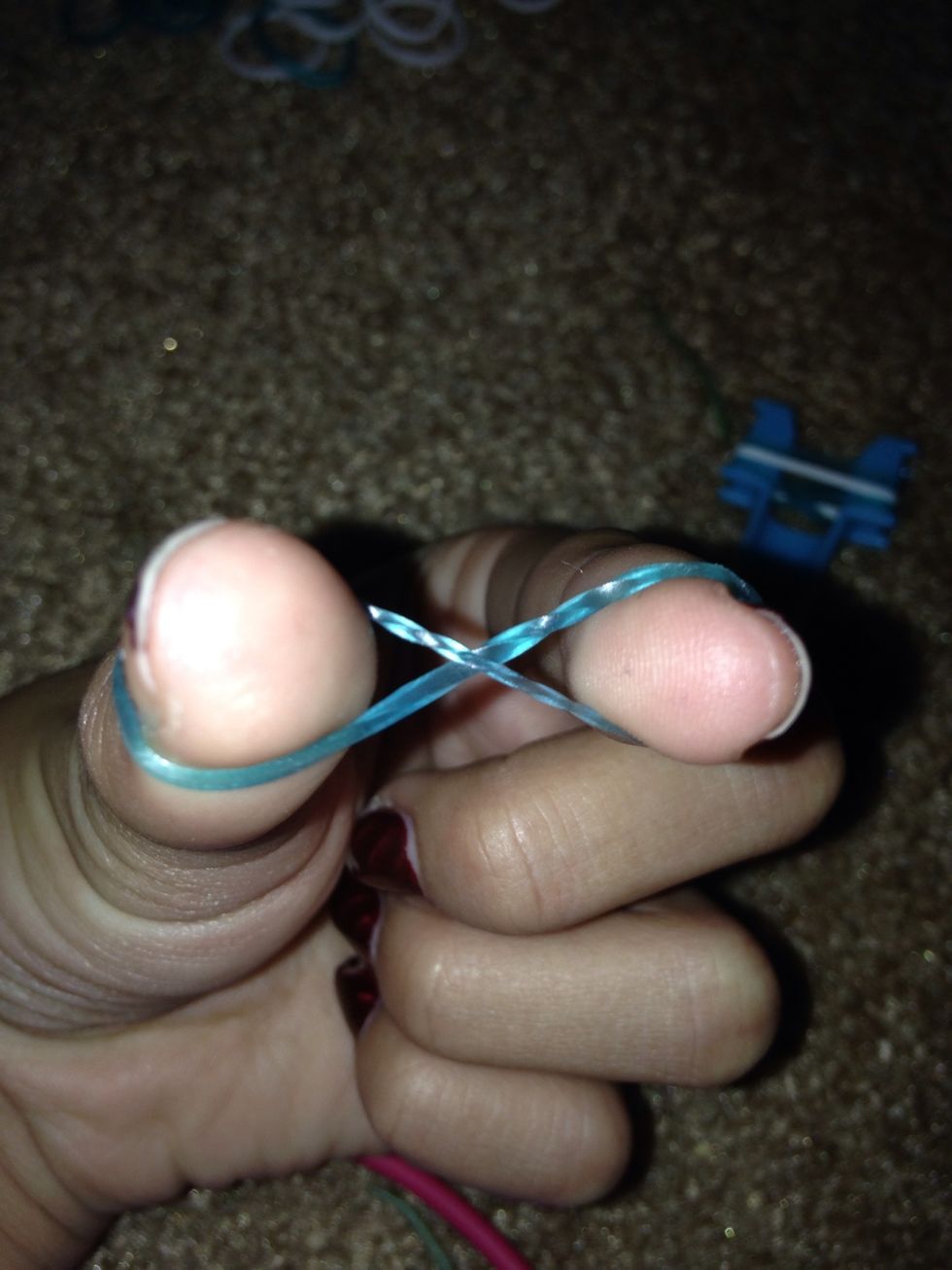 Remember that eight that's on the loom