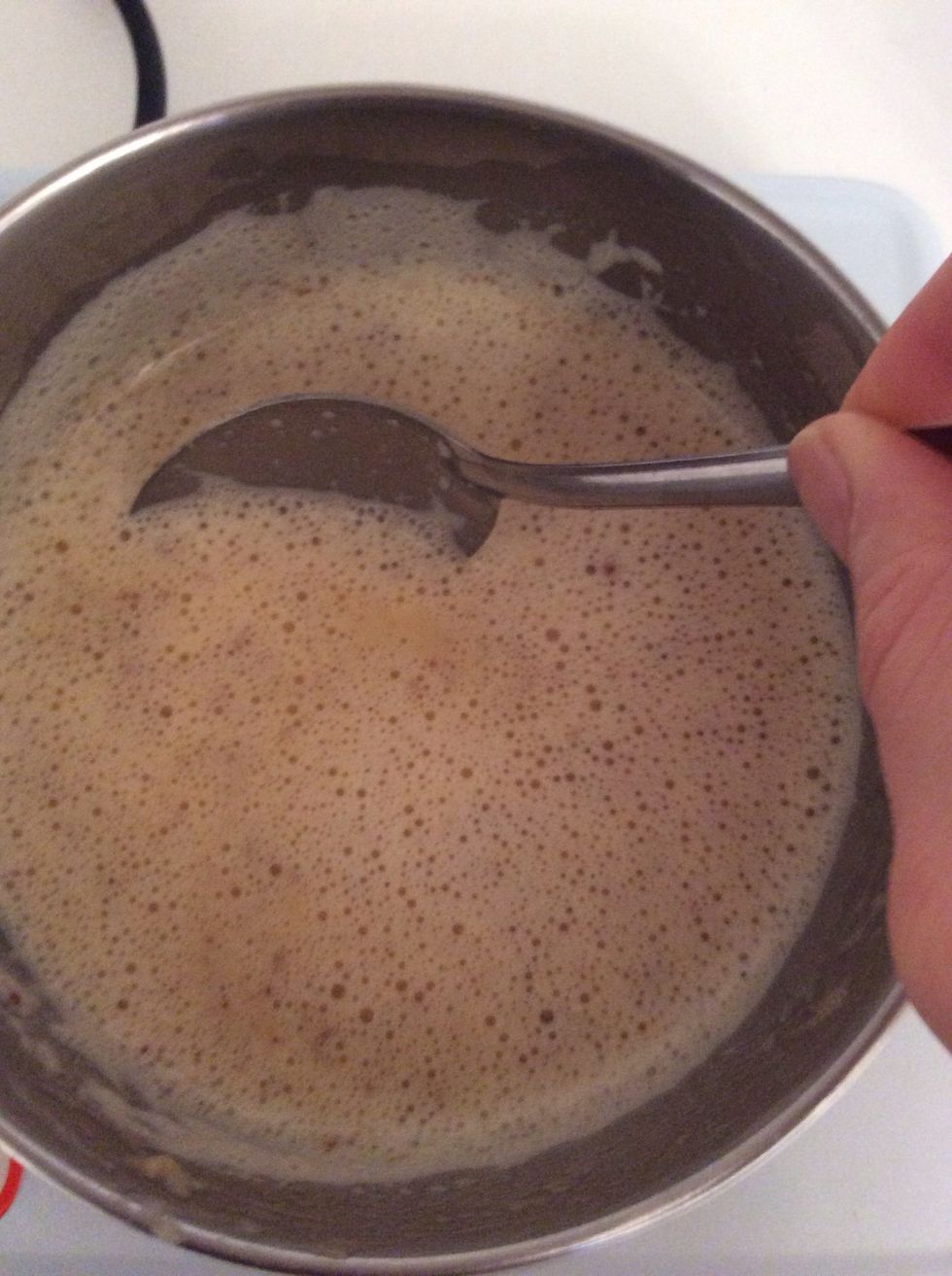 Remember to keep stirring once in a while. Just be patient and soon the magic will start to happen!