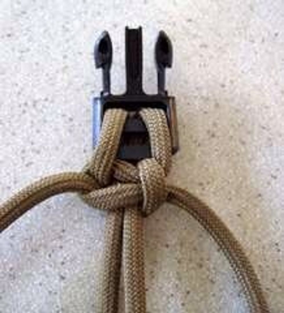 Remember to pull tight afterwards.