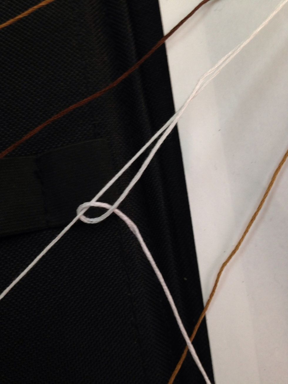 Remember to tie twice!