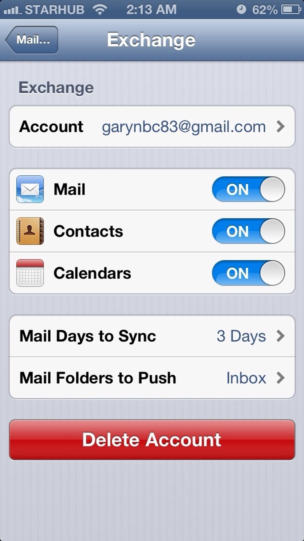 Remember to turn on your contact sync