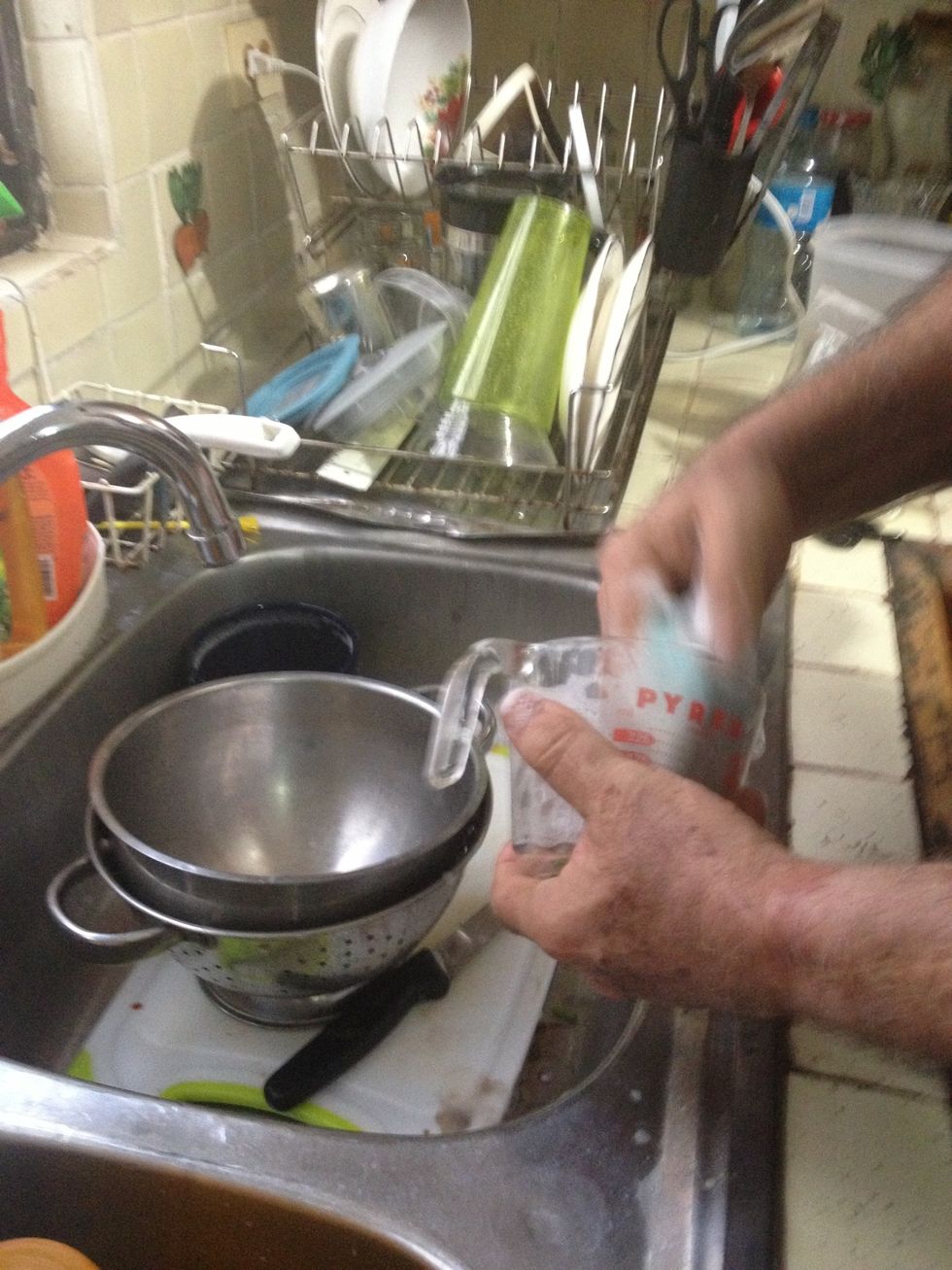 Remember to wash the dishes afterwards!!