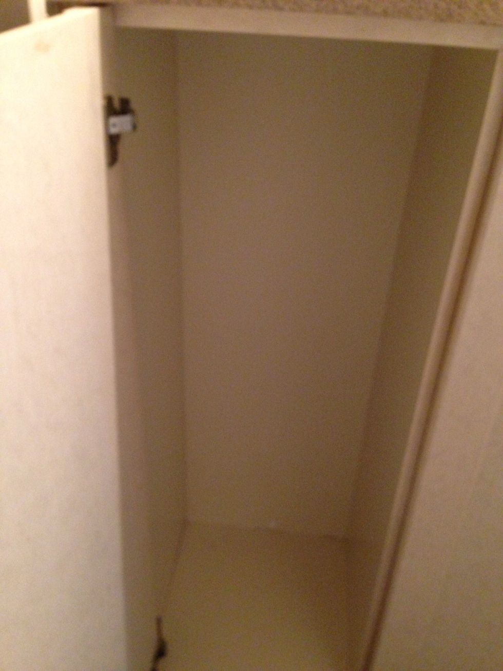 Remove all the stuff and measure the size of the box.