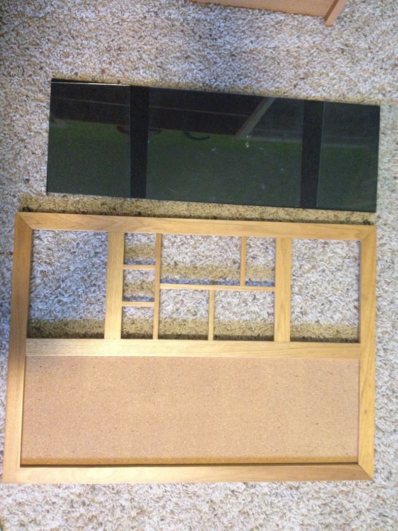 DIY Dry Erase Frames Using a Picture Frame
