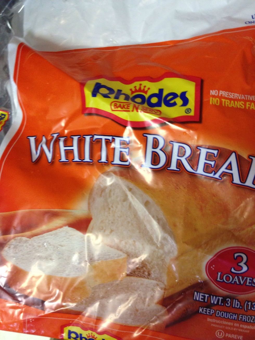 Remove dough from freezer and set at room temperature for 3 hours. If you live in a dry environment put the dough in a bag so that it doesn't dry out.