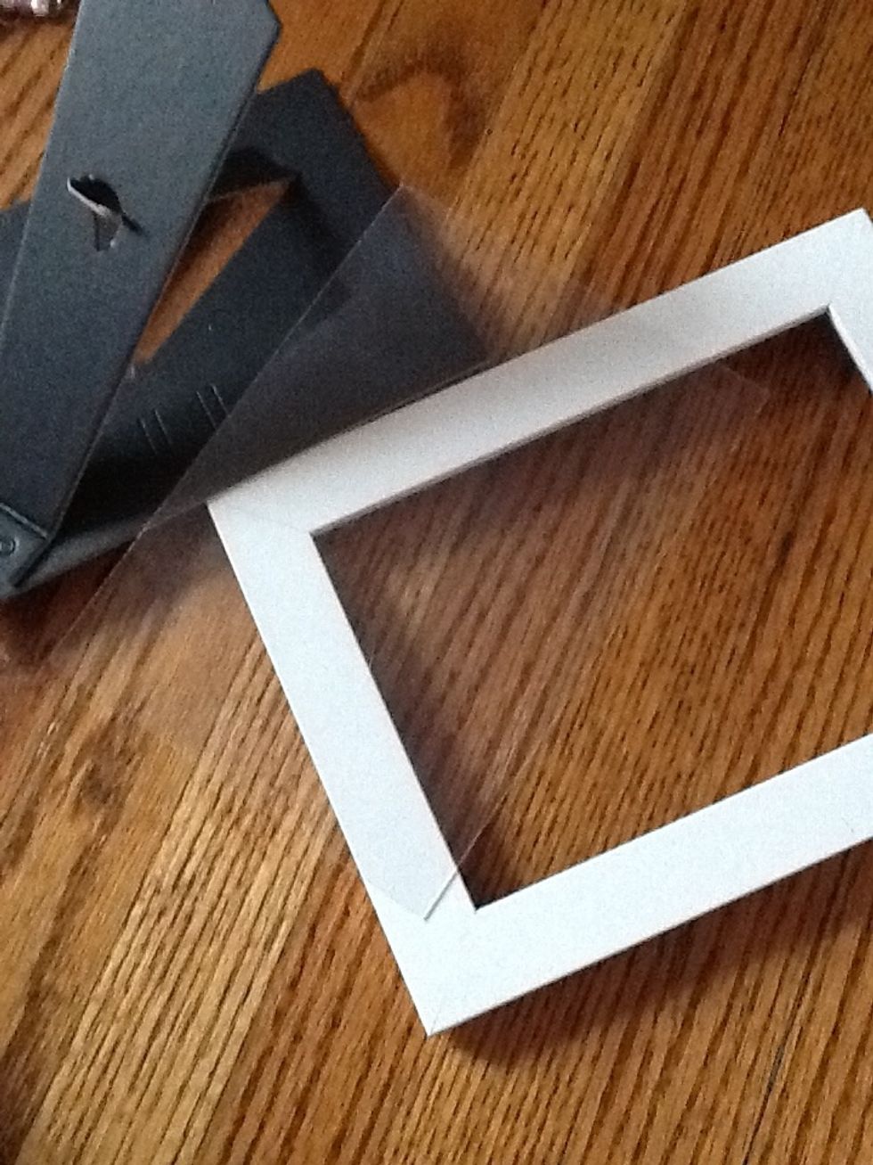 Remove each part of the frame