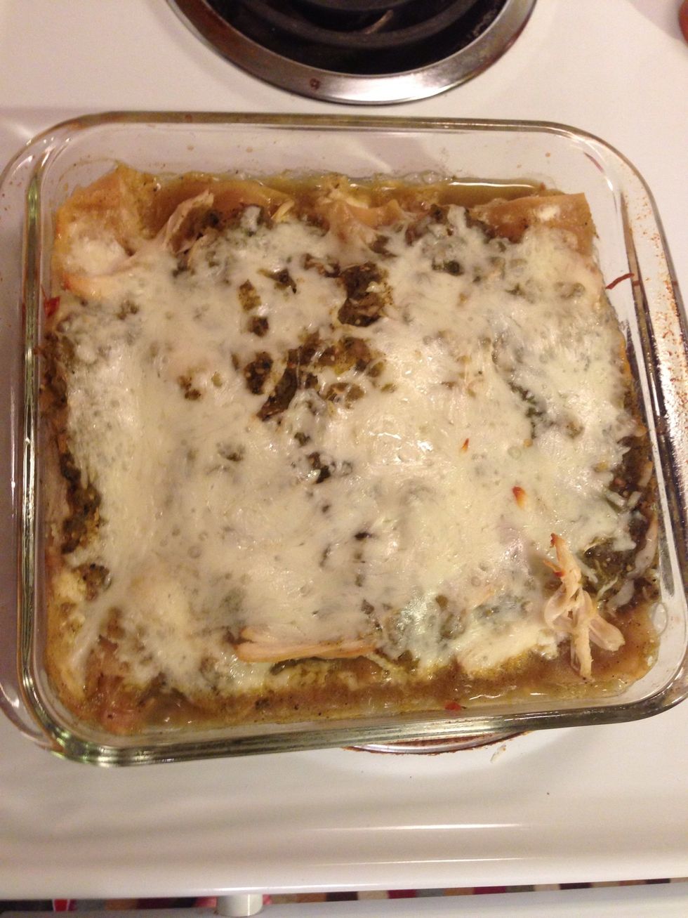 Remove foil, back in for an additional 10 minutes.