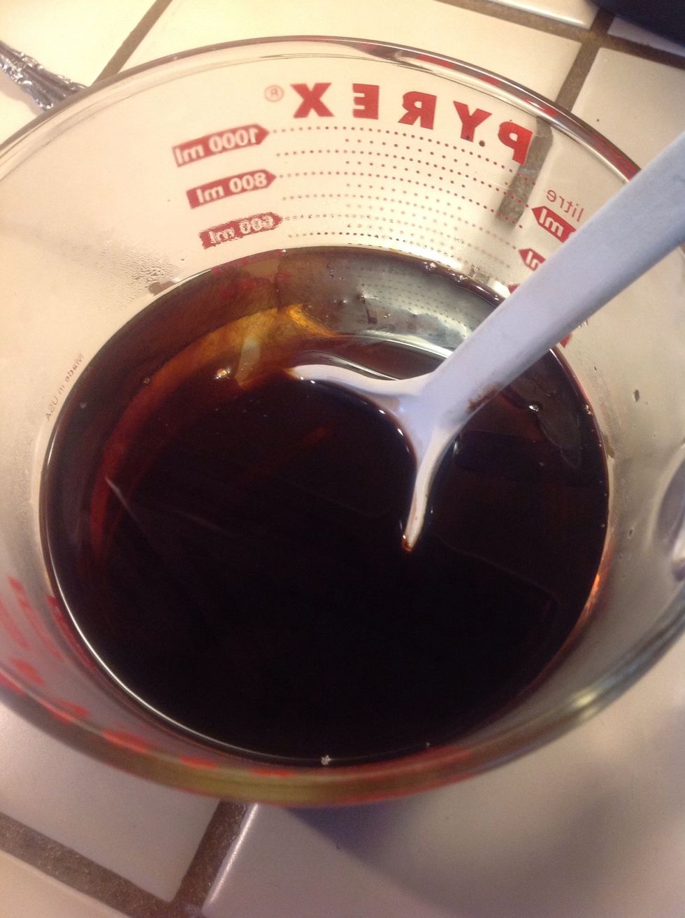 Remove from heat, add maple extract. Stir until combined.