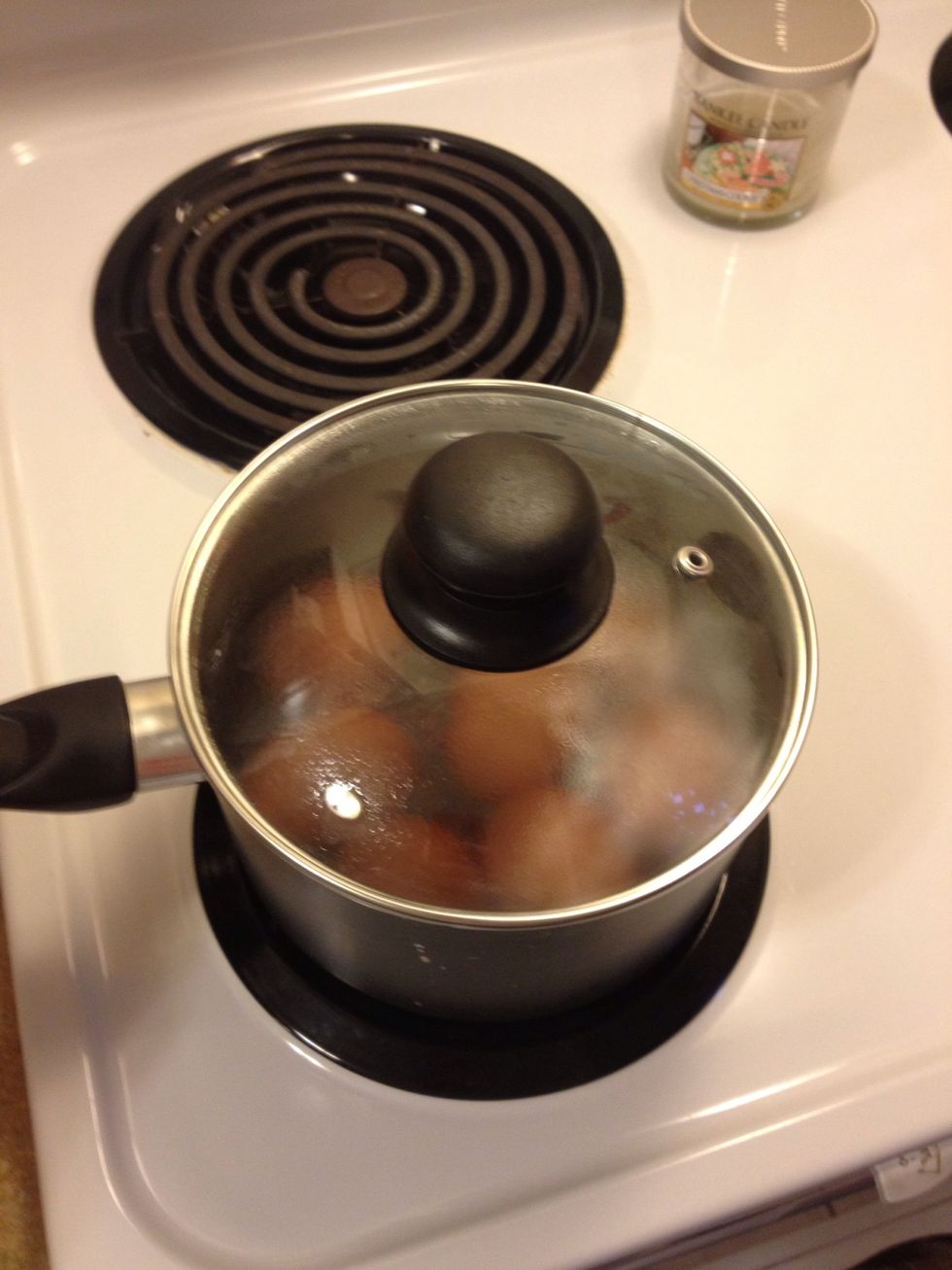 Remove from heat an cover