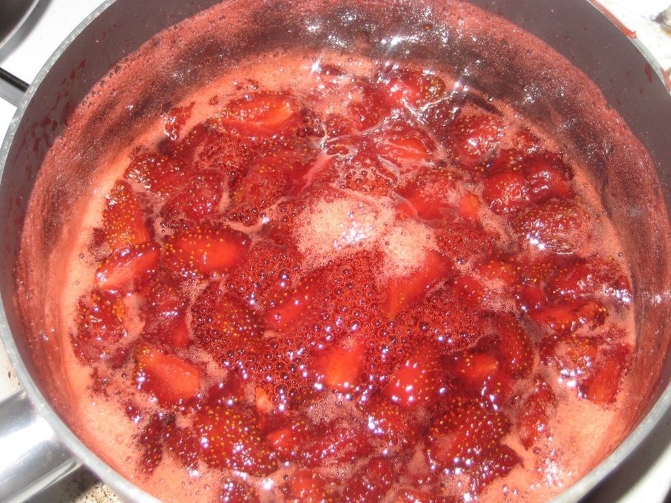 Remove from heat and test if it's ready. Check next 2 steps