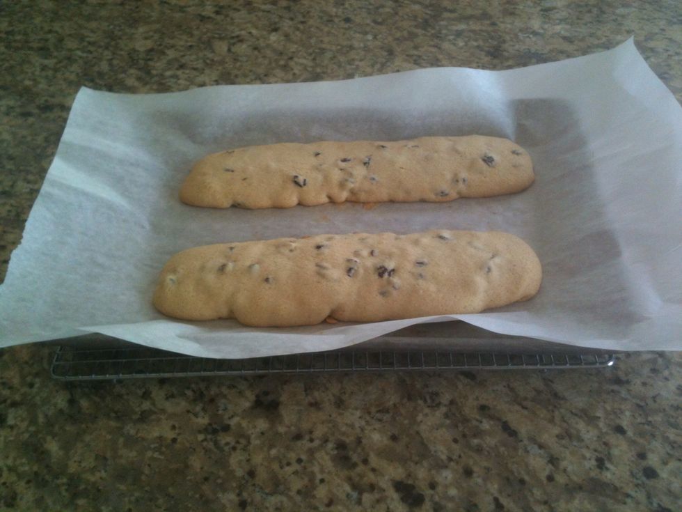 Remove from oven and allow to cool for 10 minutes. Reduce oven heat to 275 degrees F.