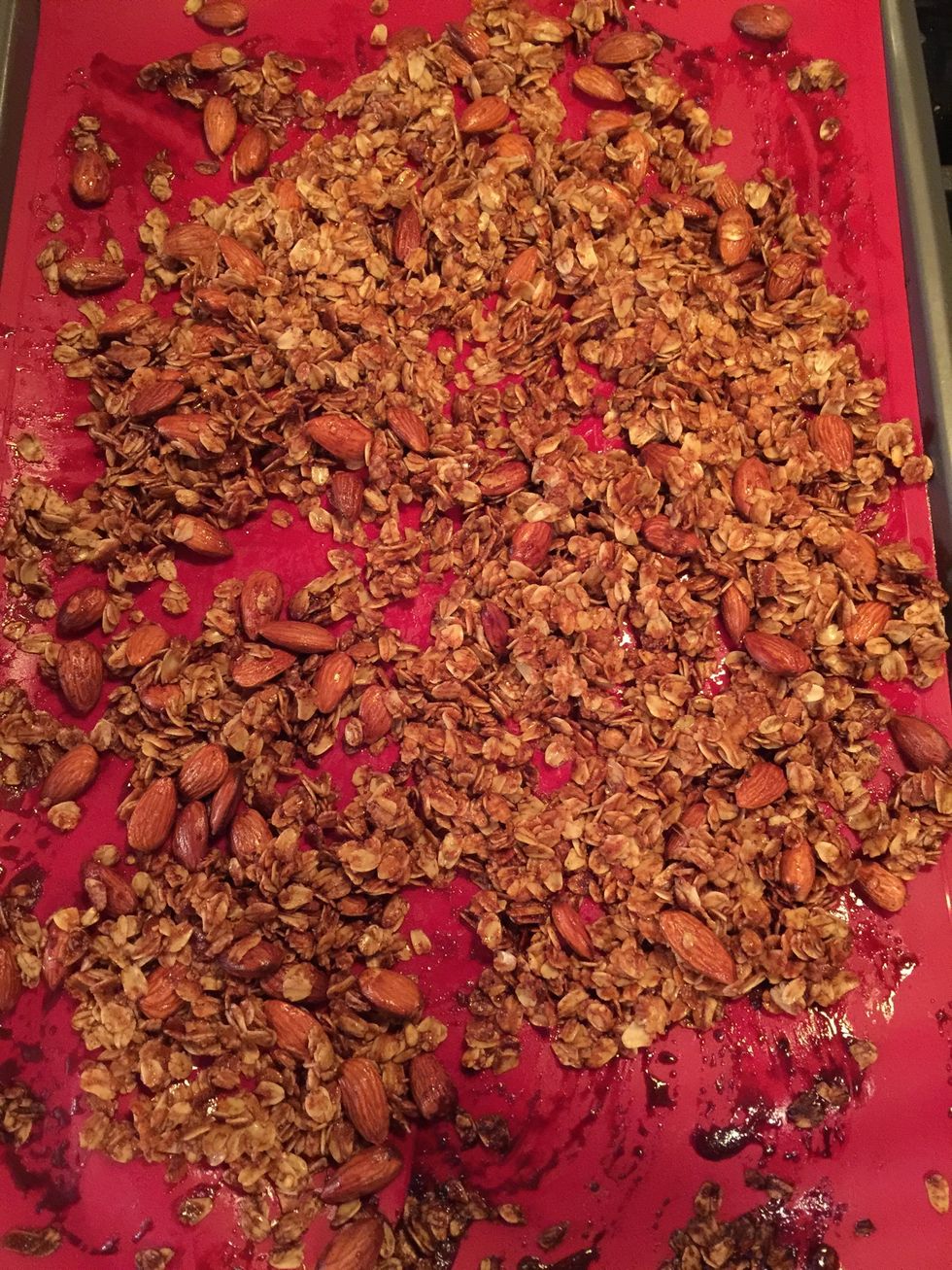 Remove from oven and cool completely