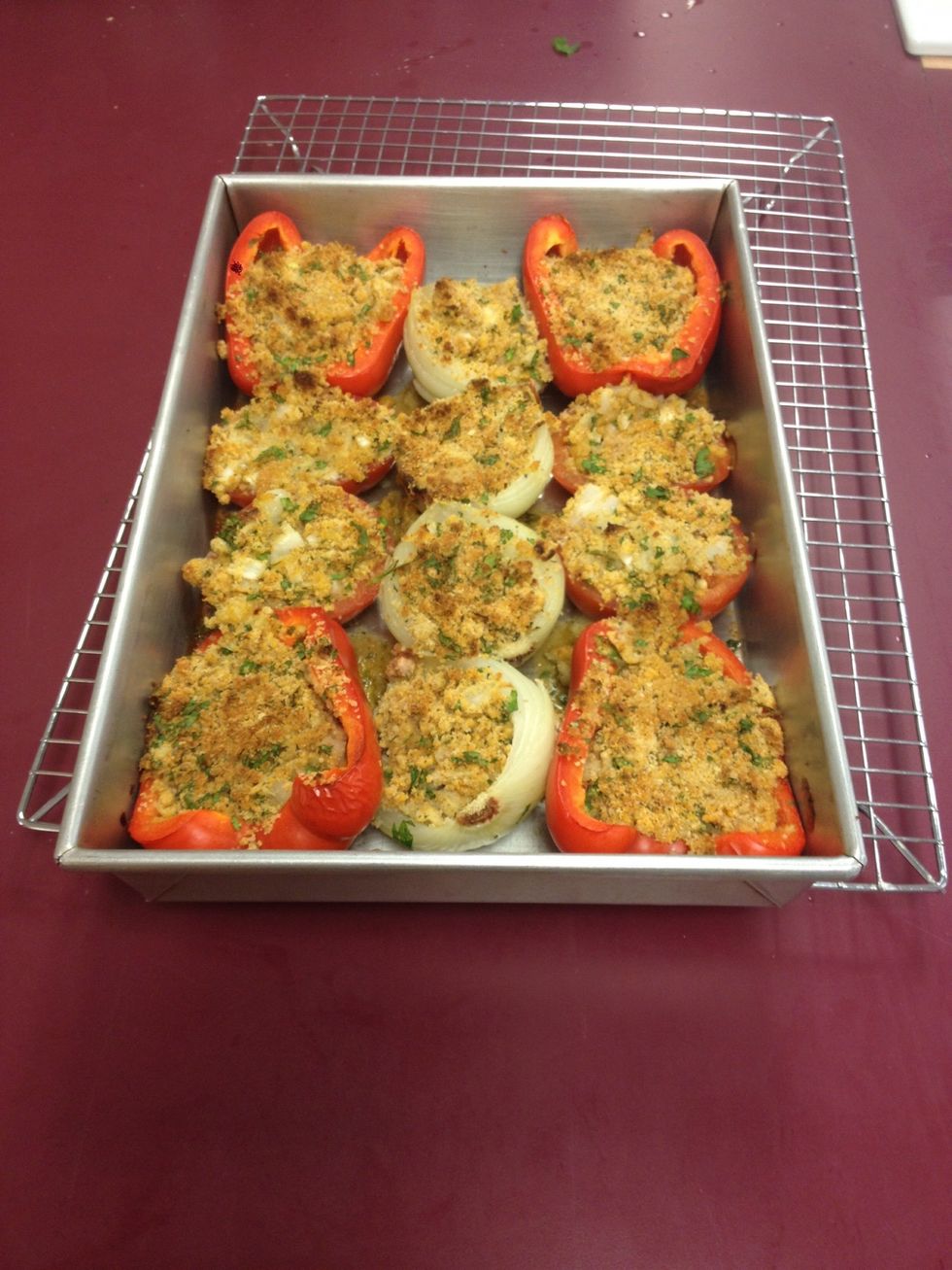 Remove from oven