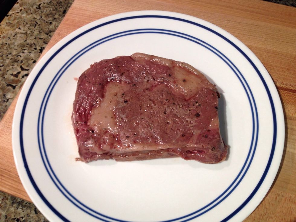 Remove from the bag and marvel in its ugliness. Almost looks like Spam.