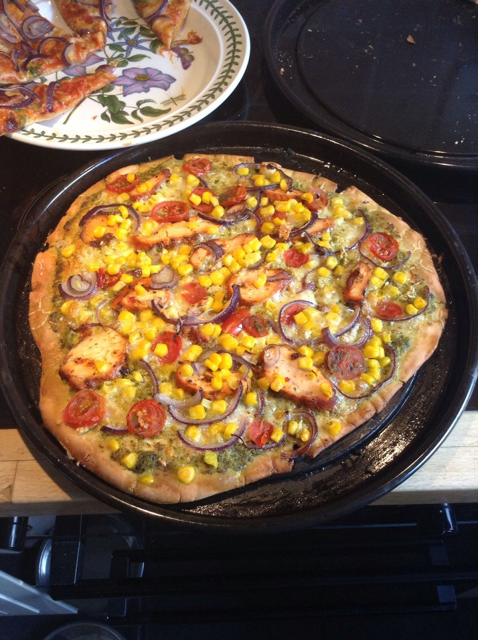 Remove from the oven