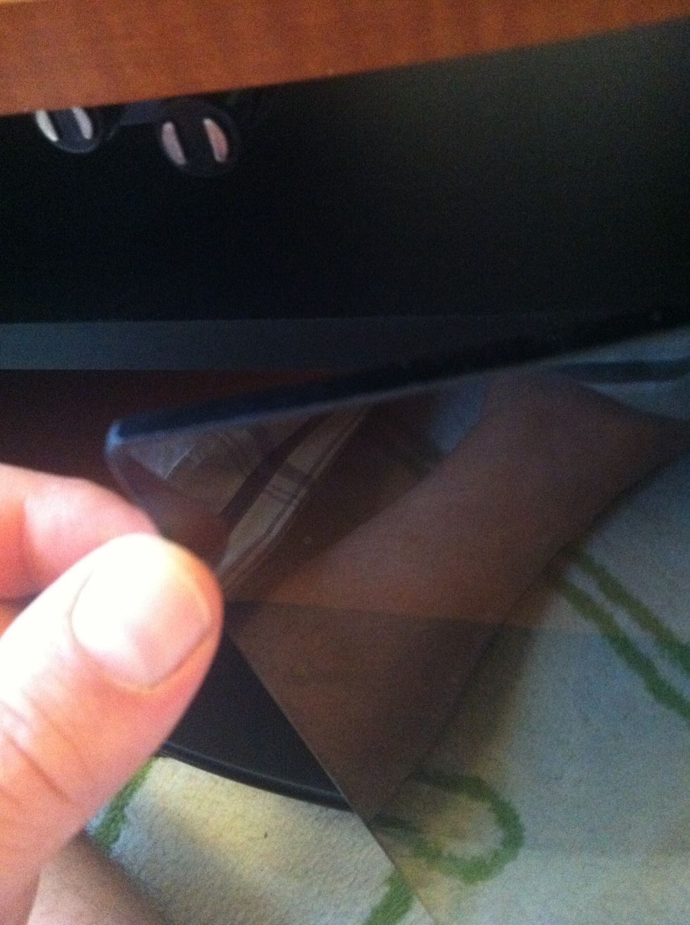 Remove glass door magnets