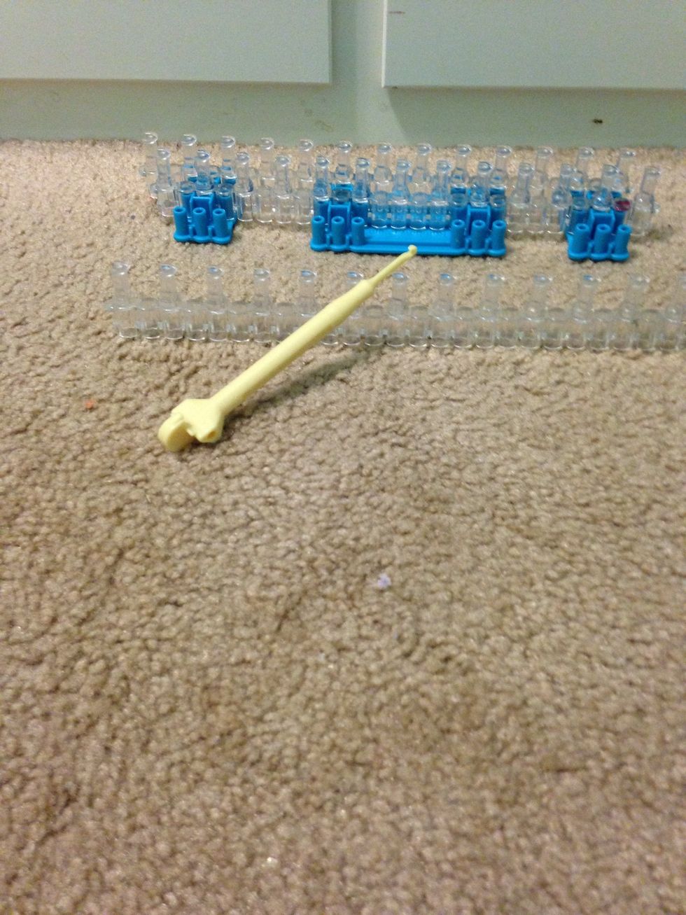 Remove one part if the loom