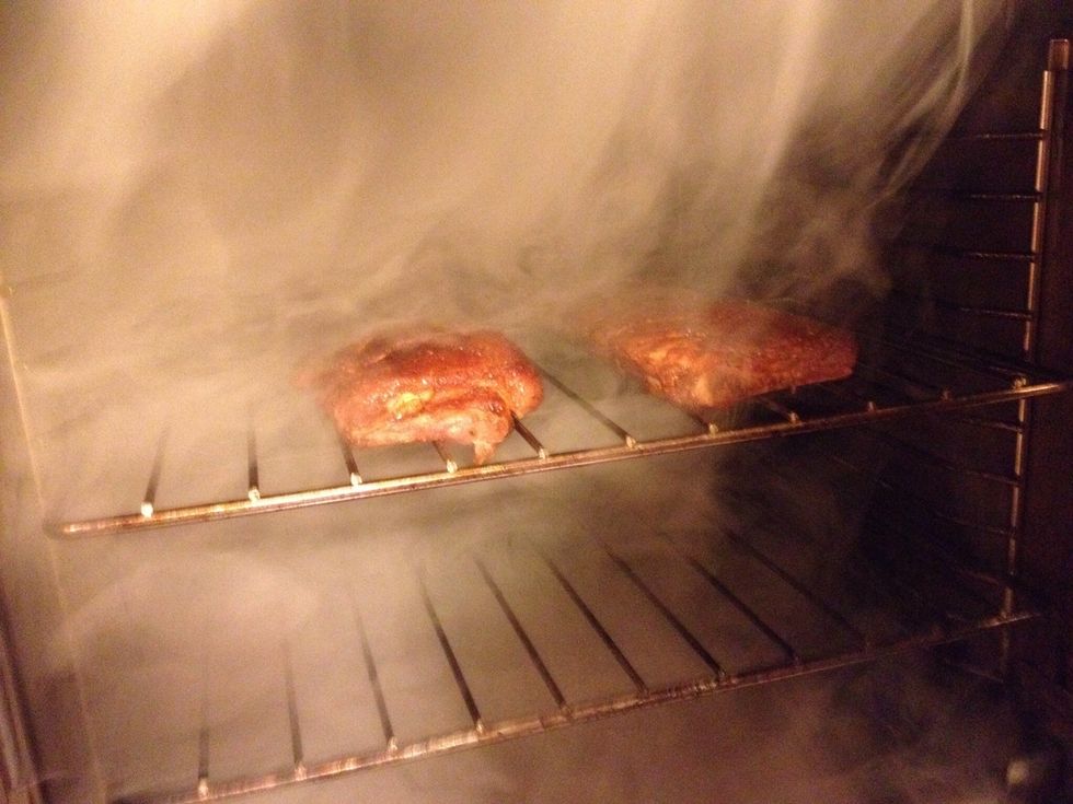 Remove ribs from unit.