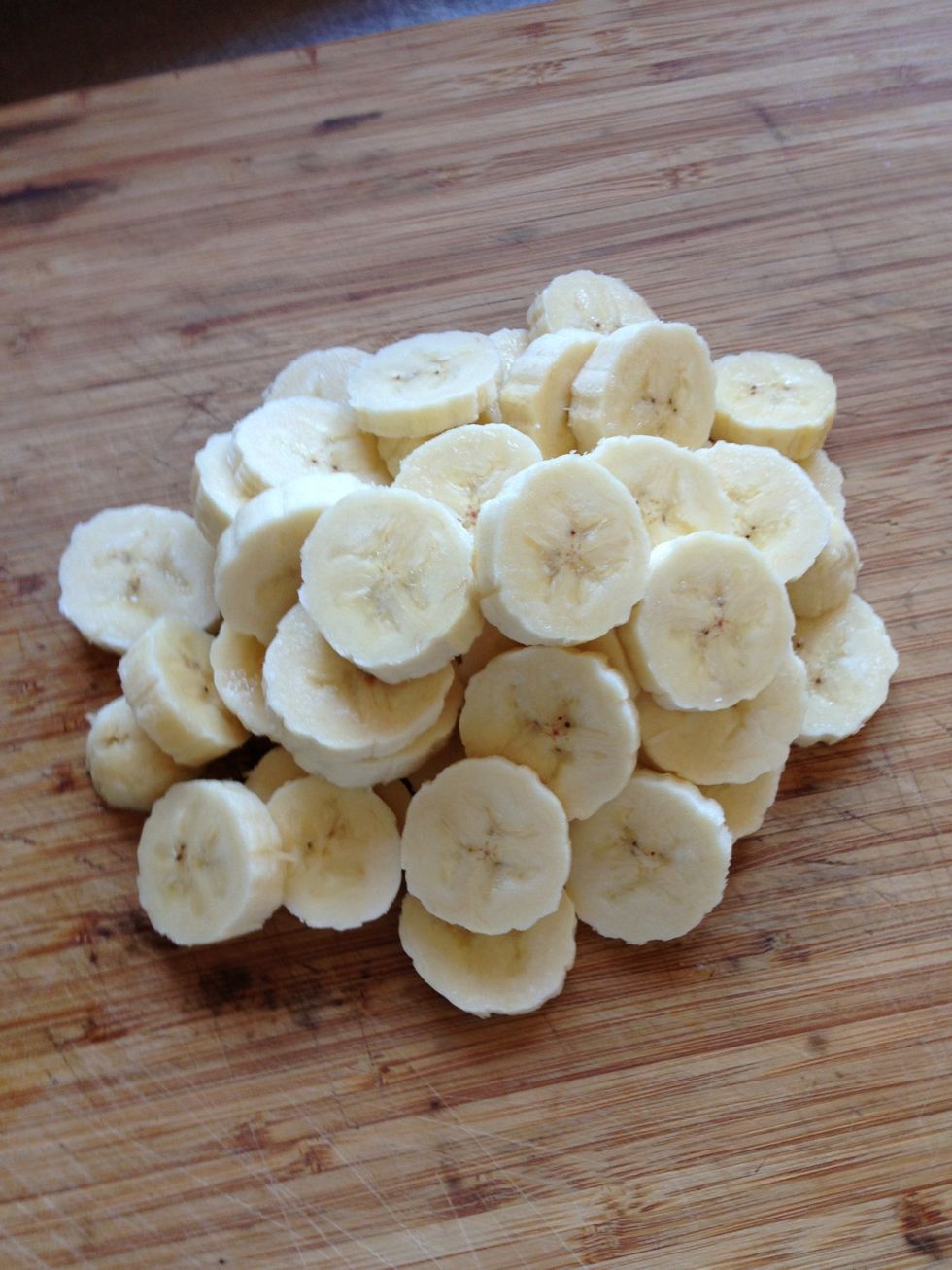 Remove skins and then slice.