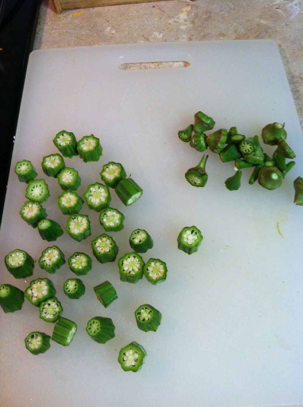 Remove stems & tips.