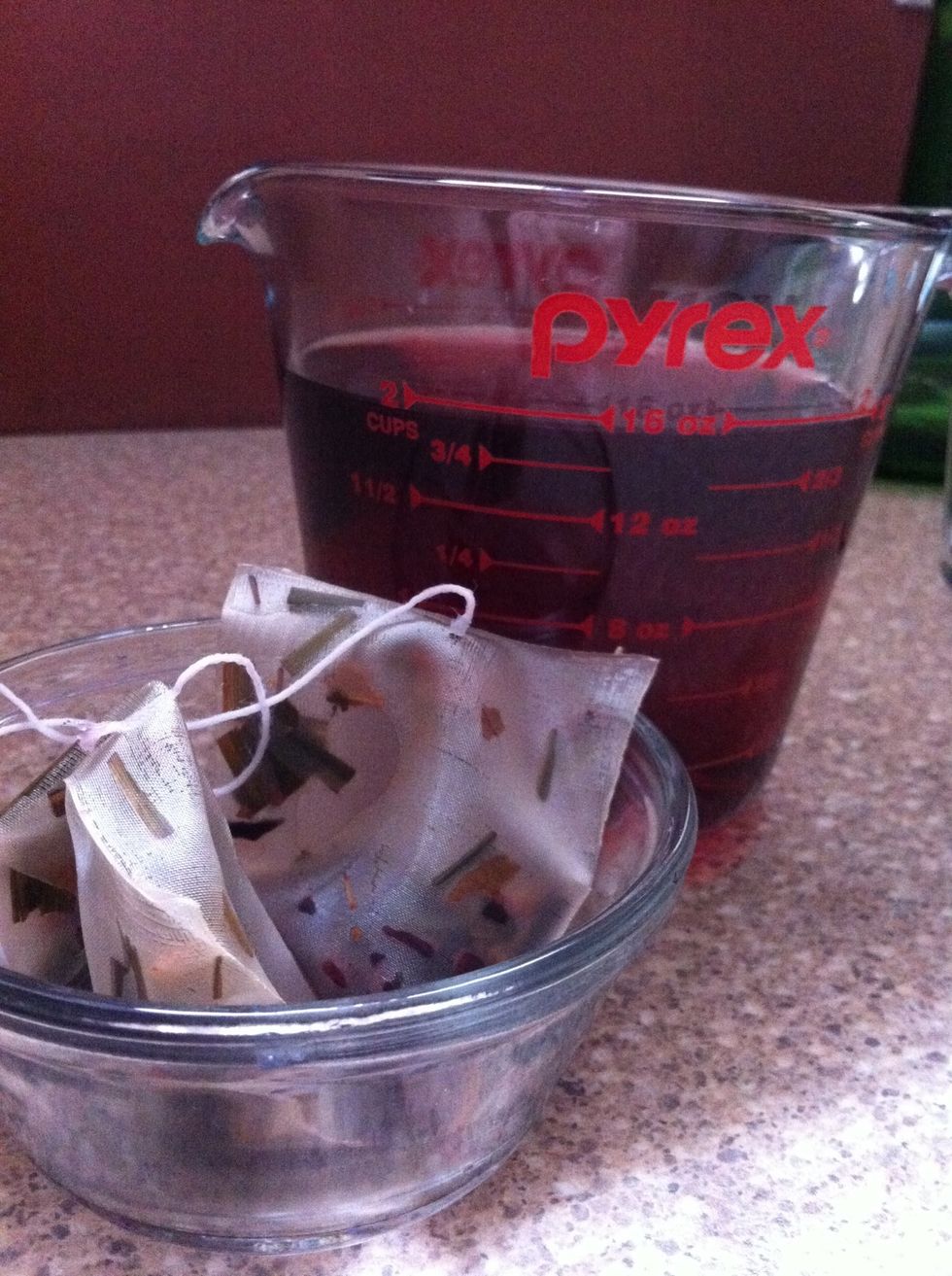 Remove tea bags