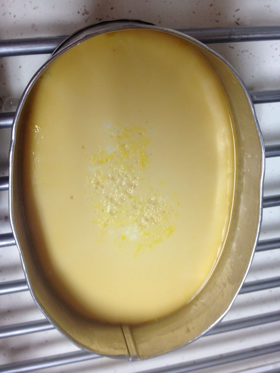 Remove the aluminum foil cover