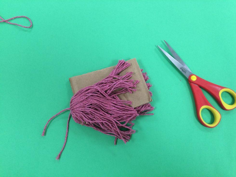 Remove the cardboard.