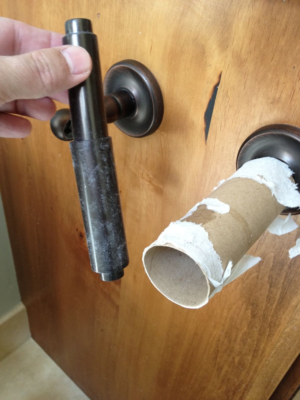 Remove the empty clip and prepare for reload by removing the dust created by the TP as it could ignite and cause fire in extreme usage situations.