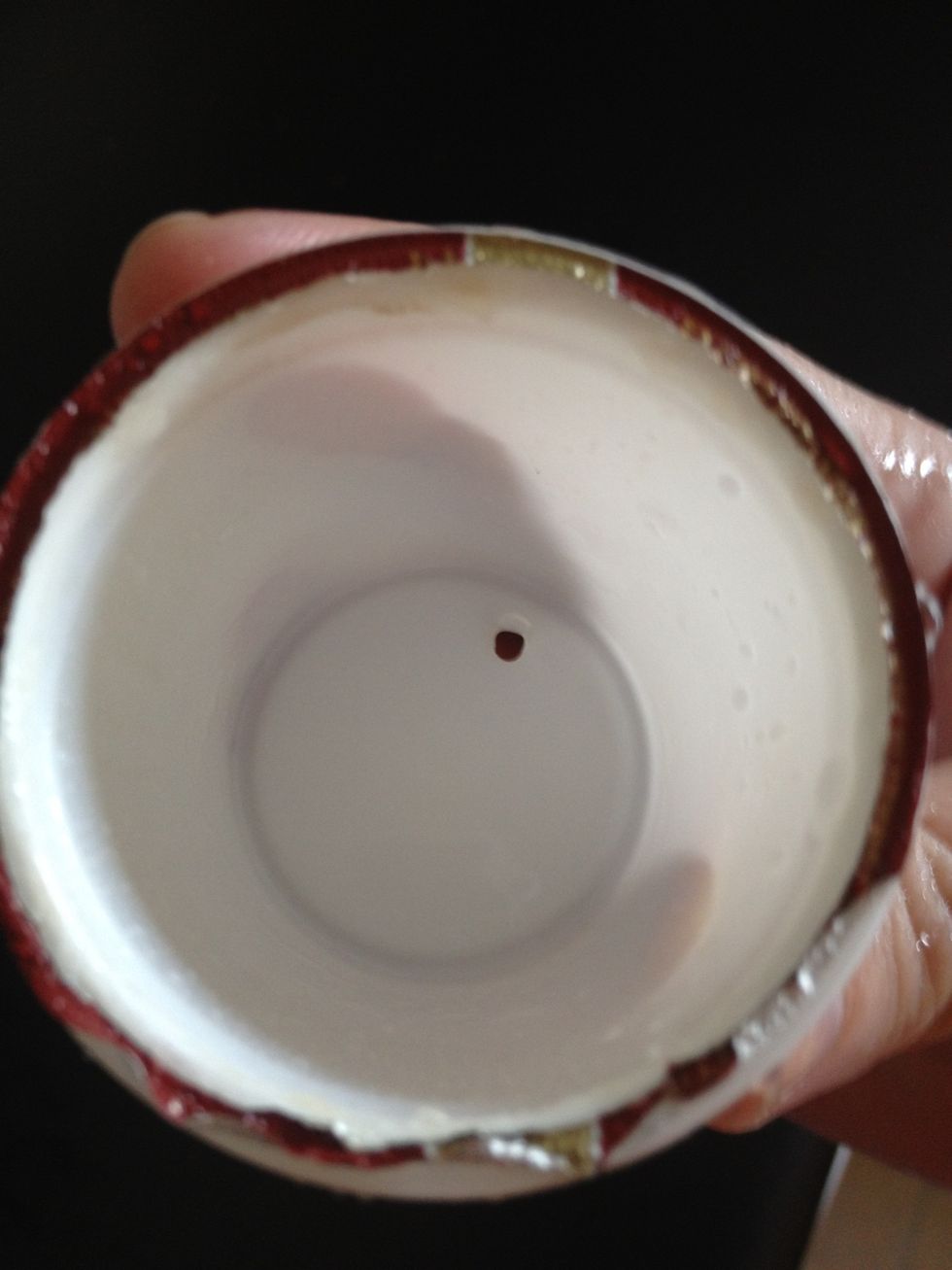 Remove the filter. See the bottom already has a hole for draining excess water. :)