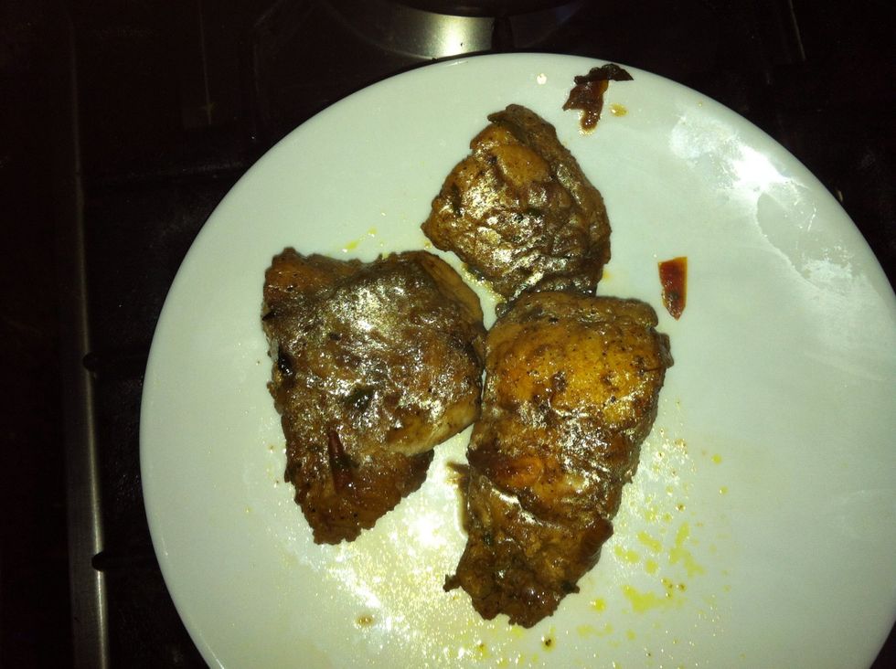 Remove the fish and set aside one last time