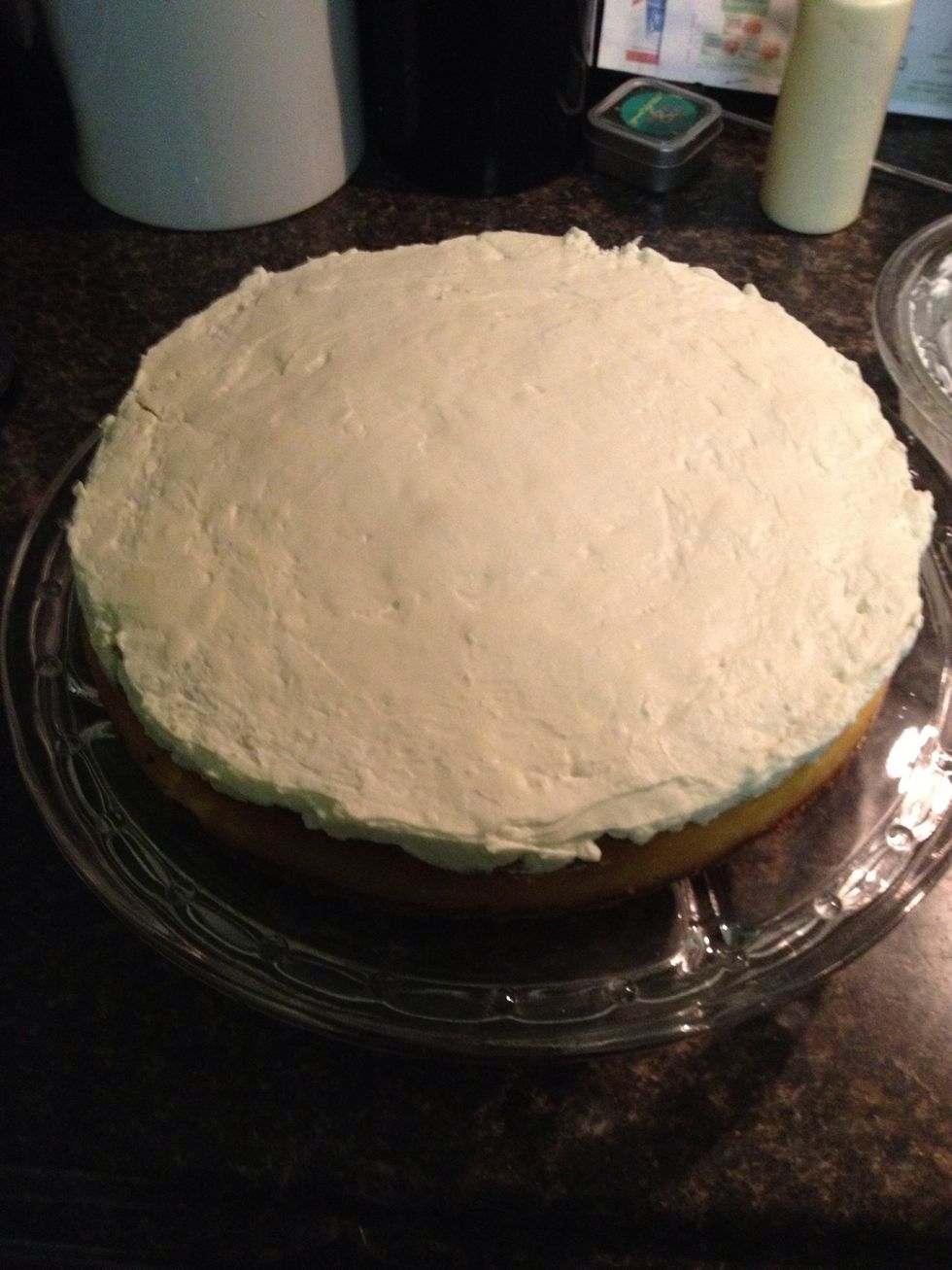 Remove the foil and transfer to final plate.