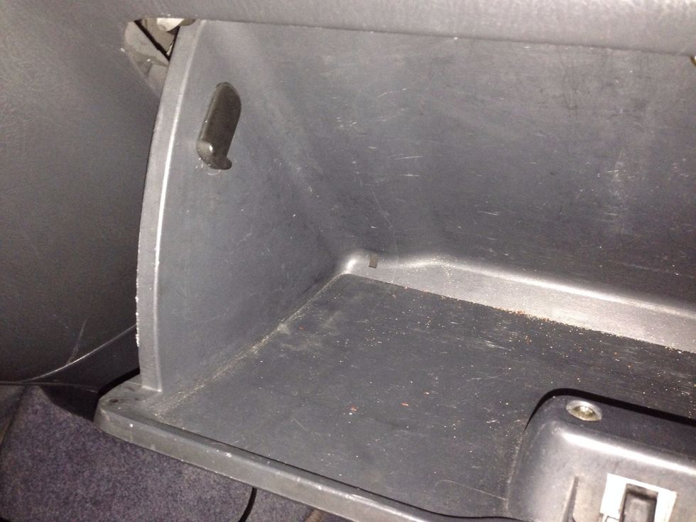 Remove the stops on each side.