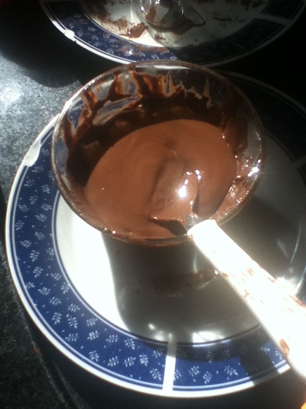 Remove when it is melted