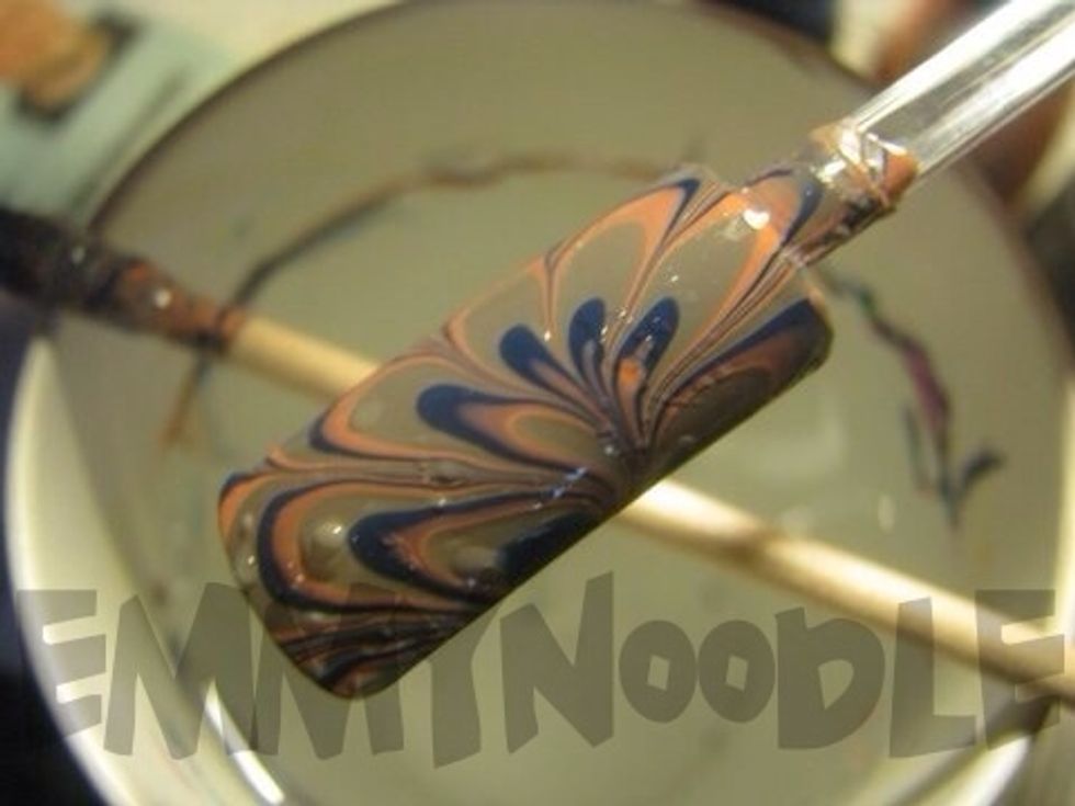 Remove your nail and voila!