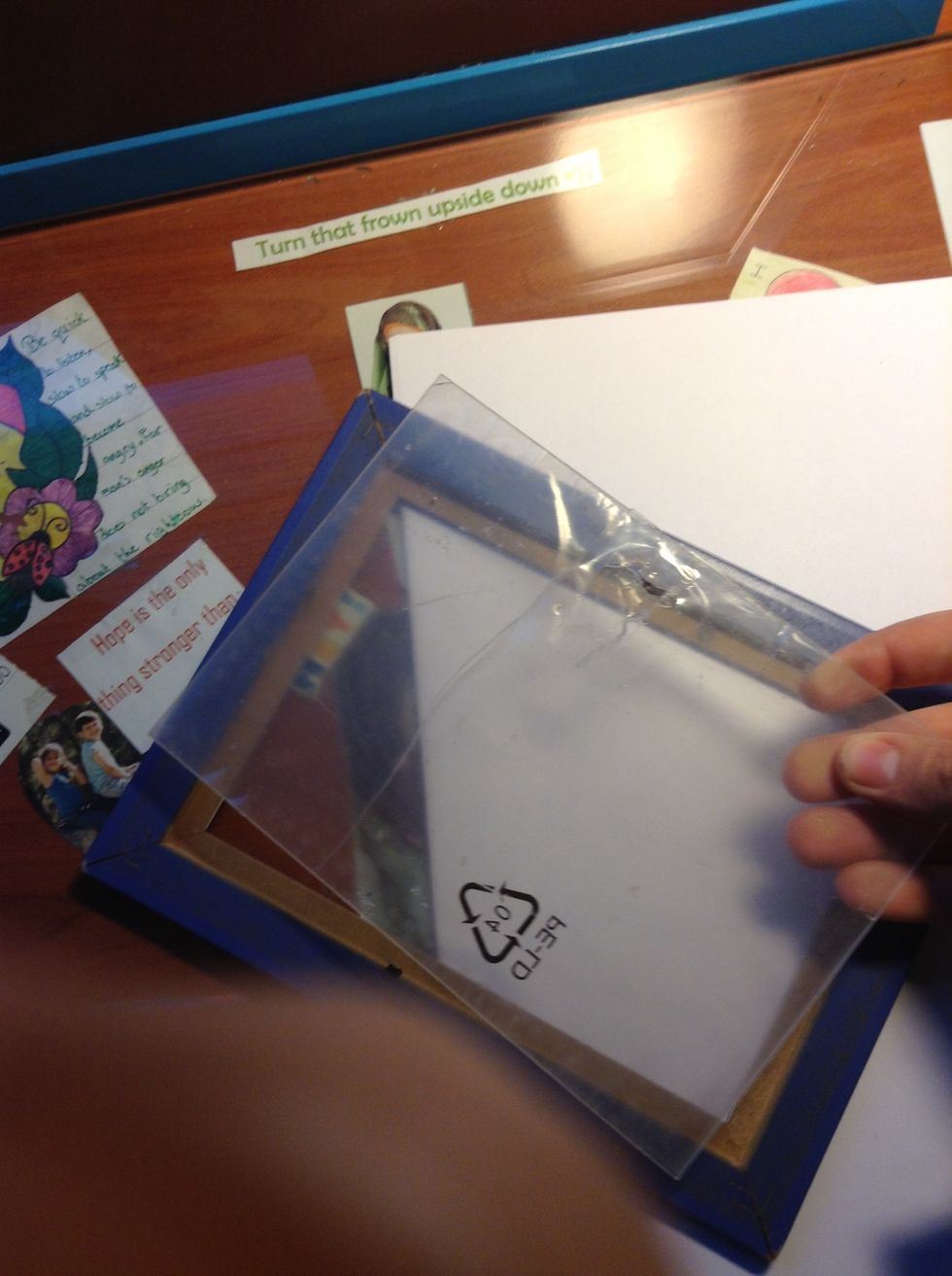 Remove your plastic.. Mine was broken hard