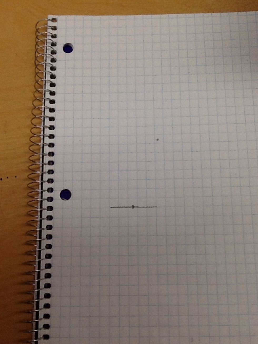 Remove your protractor and you will see the 110 degree dot.